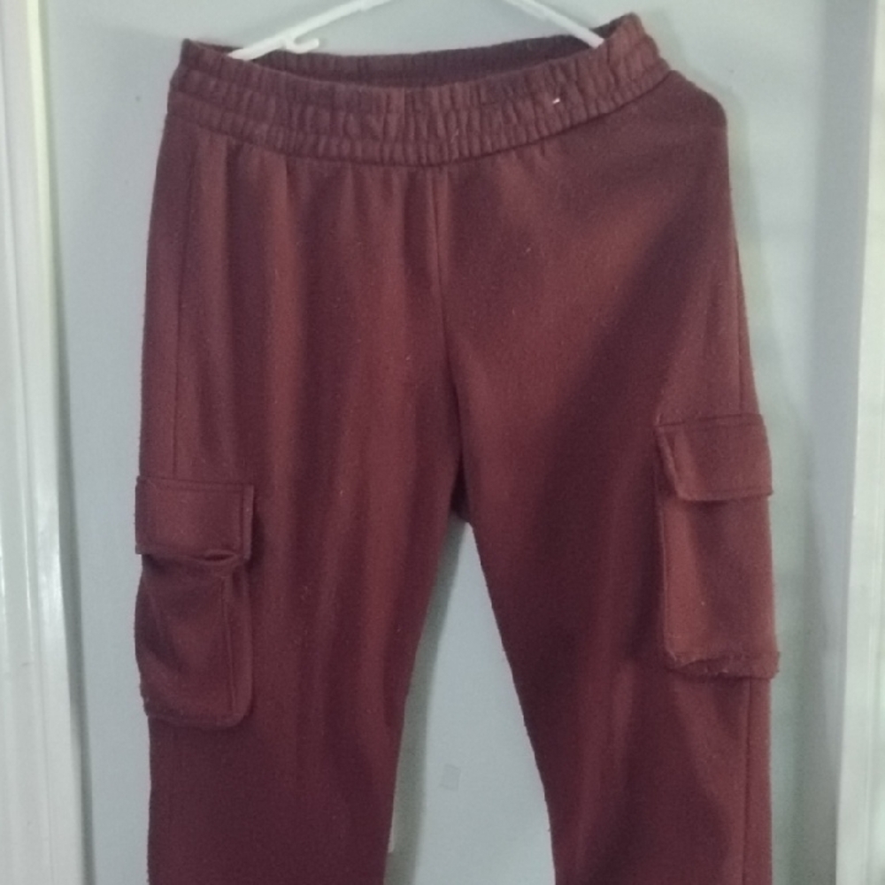 Kids Cargo Pants in Brown